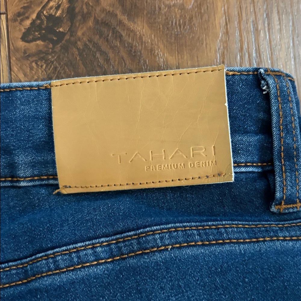Tahari Indigo Denim Jeans - Picture 8 of 14